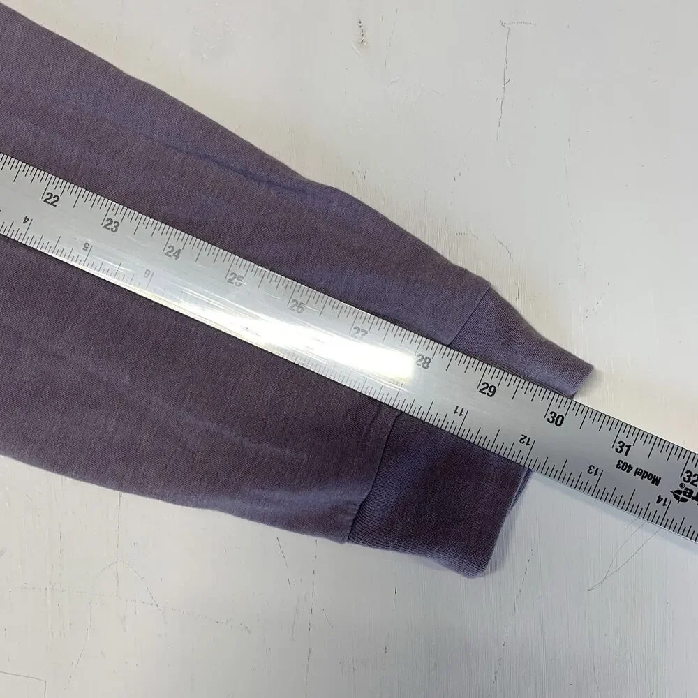 Urban Outfitters Kyoto Champions Plum Purple Crew Long Sleeve Size M - Picture 5 of 12
